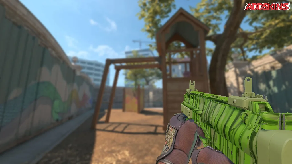 MP7 | Tall Grass holding