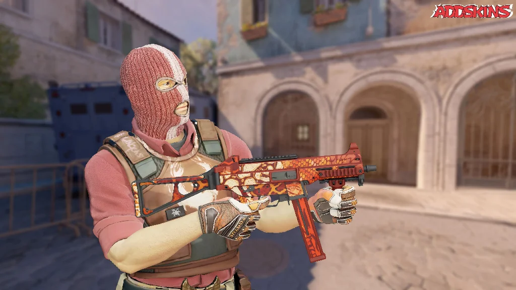 UMP-45 | Warm Blooded pose-3
