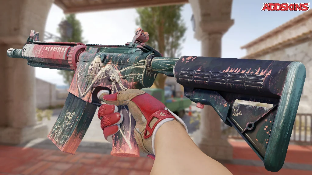 M4A4 | Tooth Fairy inspecting