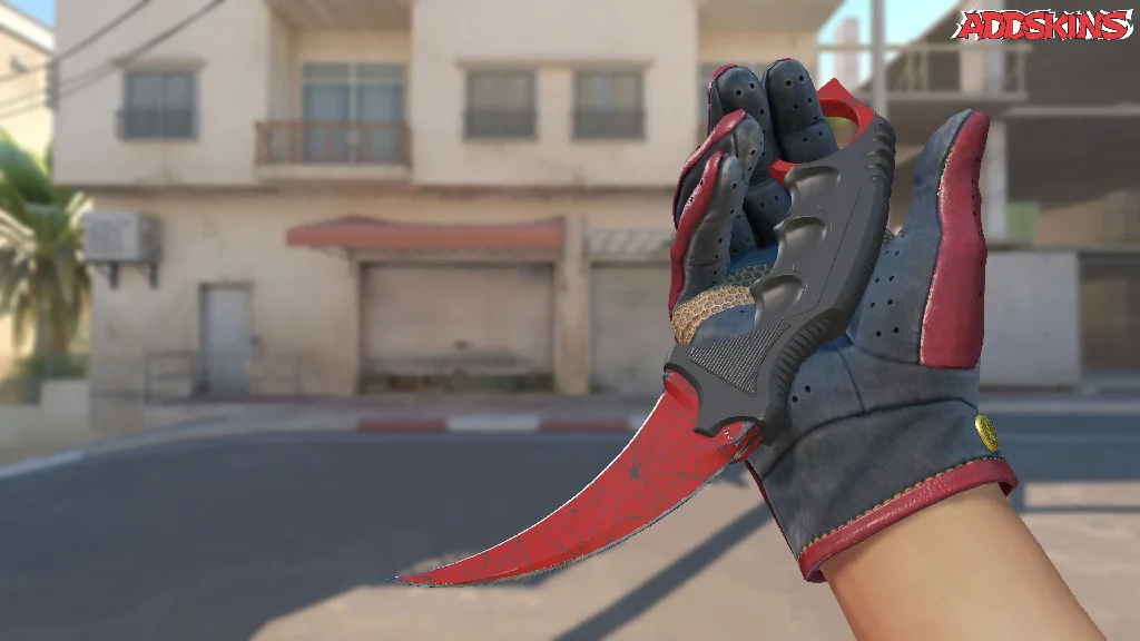 ★ Karambit | Crimson Web inspecting