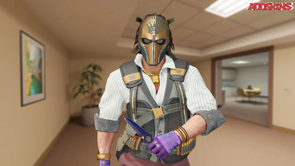 ★ Skeleton Knife | Doppler Black Pearl pose-1