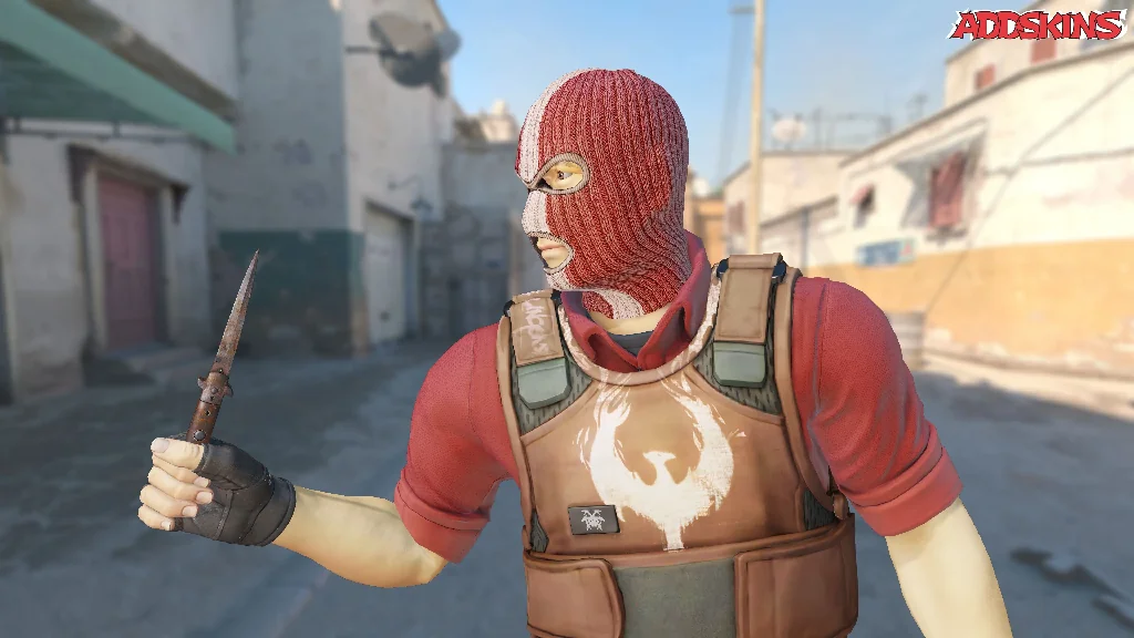 ★ Stiletto Knife | Rust Coat pose-2