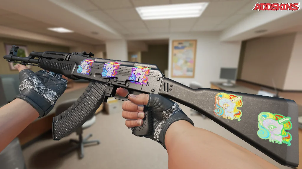 Sticker | Unicorn (Holo) inspecting
