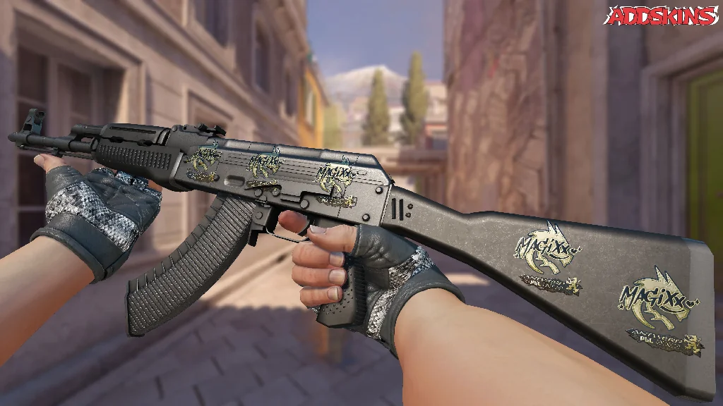 Sticker | magixx (Gold) | Antwerp 2022 inspecting