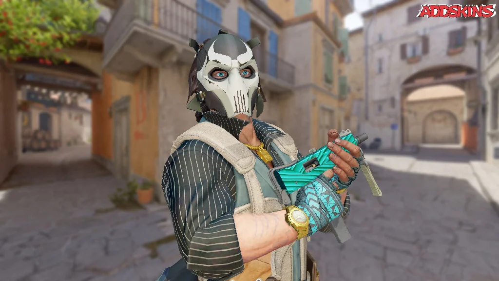 MAC-10 | Malachite pose-3