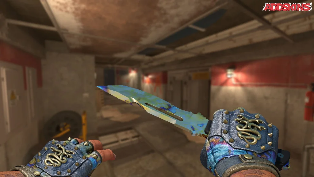 ★ Survival Knife | Case Hardened holding