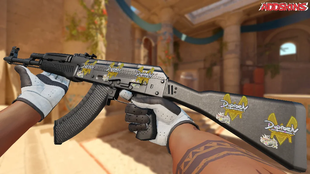 Sticker | dupreeh (Glitter, Champion) | Paris 2023 inspecting