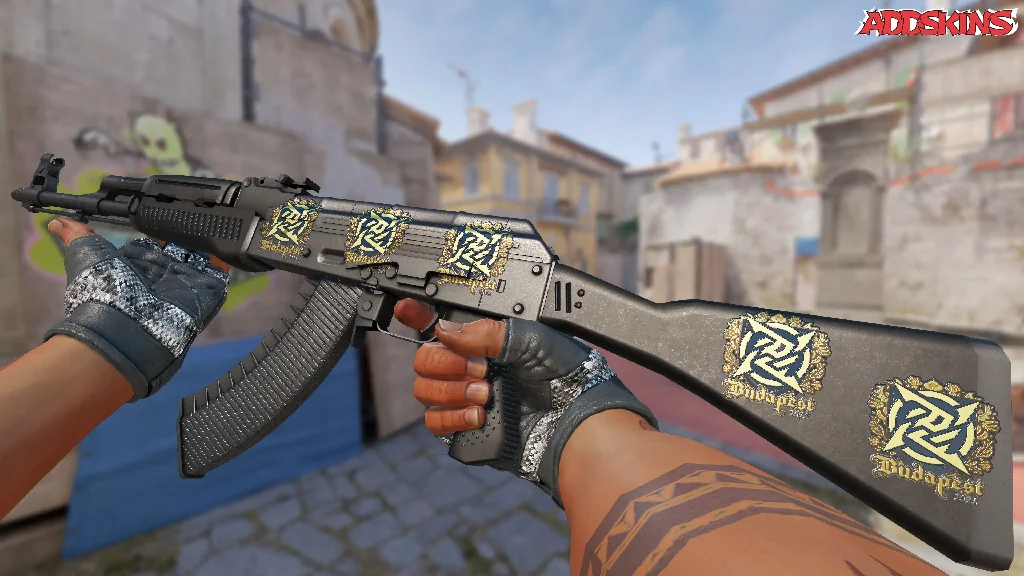 Sticker | Ninjas in Pyjamas (Gold) | Budapest 2025 inspecting