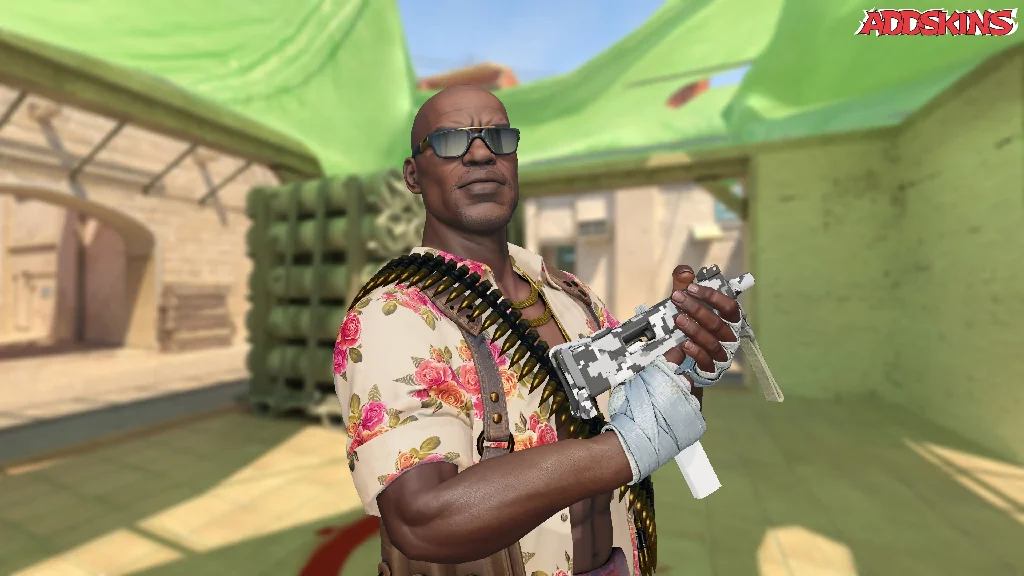 MAC-10 | Urban DDPAT pose-3