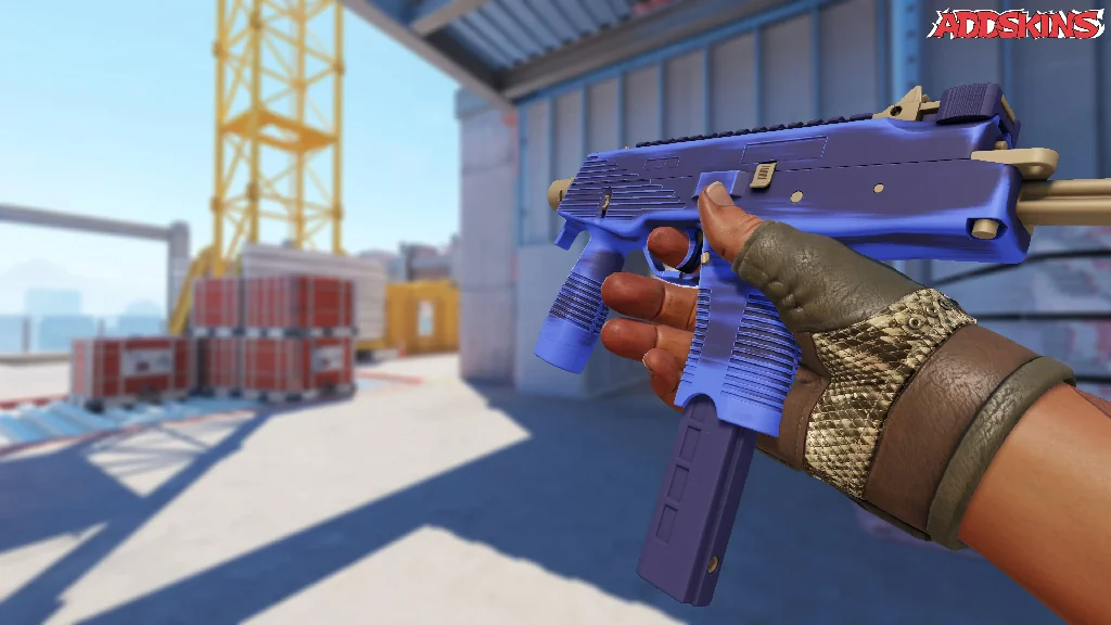 MP9 | Buff Blue inspecting
