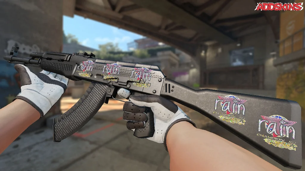 Sticker | rain (Glitter, Champion) | Antwerp 2022 inspecting