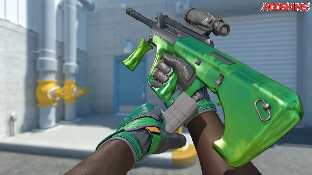AUG | Carved Jade reloading