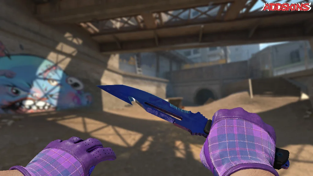 ★ Survival Knife | Doppler Black Pearl holding
