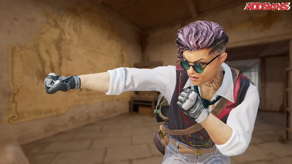 ★ Moto Gloves | Smoke Out pose-3