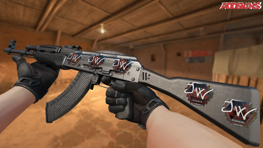 Sticker | JW (Foil) | London 2018 inspecting