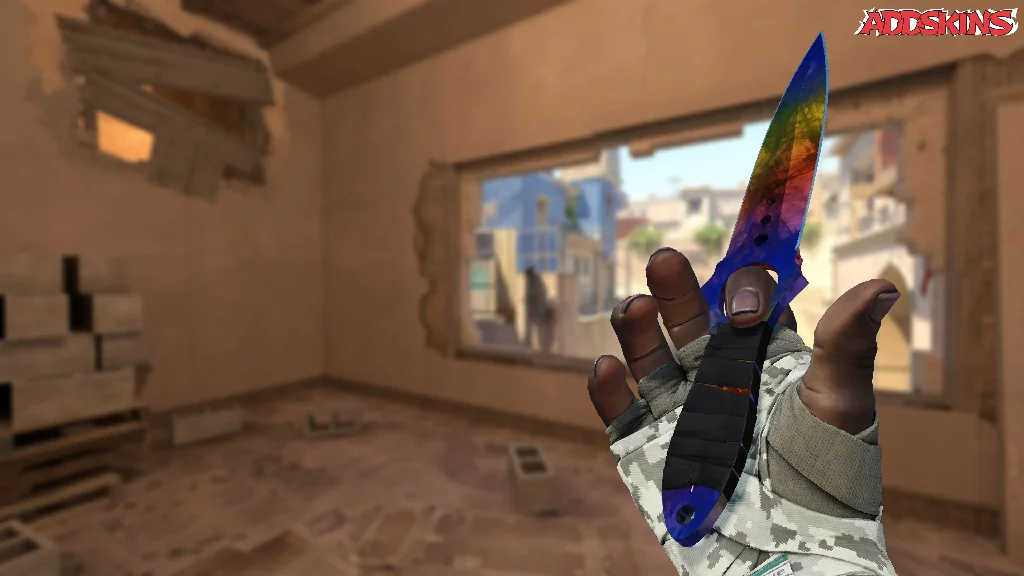 ★ Skeleton Knife | Marble Fade inspecting