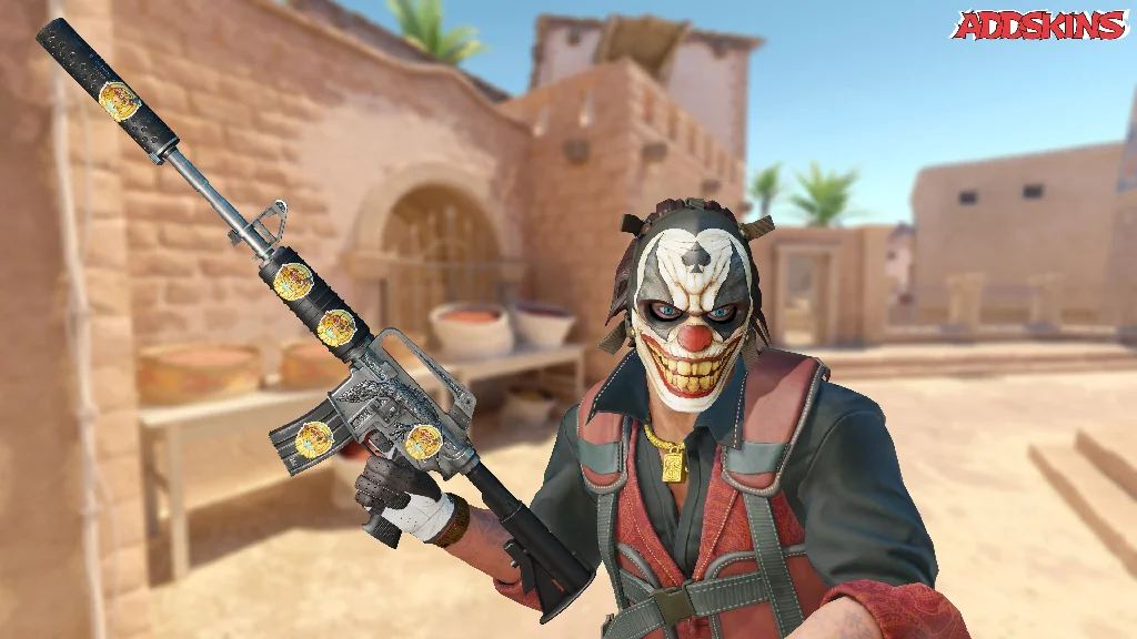 Sticker | Orange Gnar pose-2