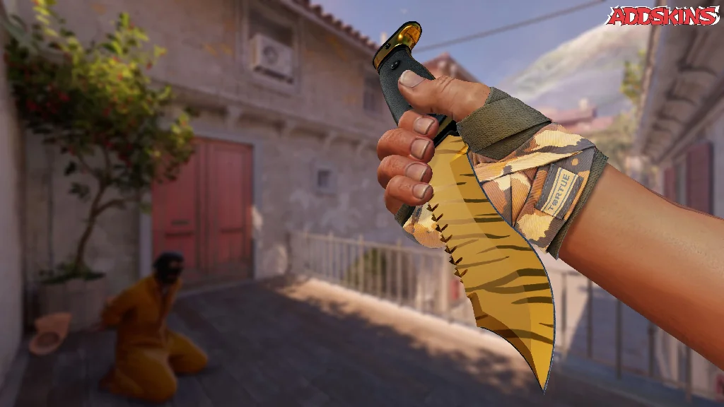 ★ Bowie Knife | Tiger Tooth inspecting