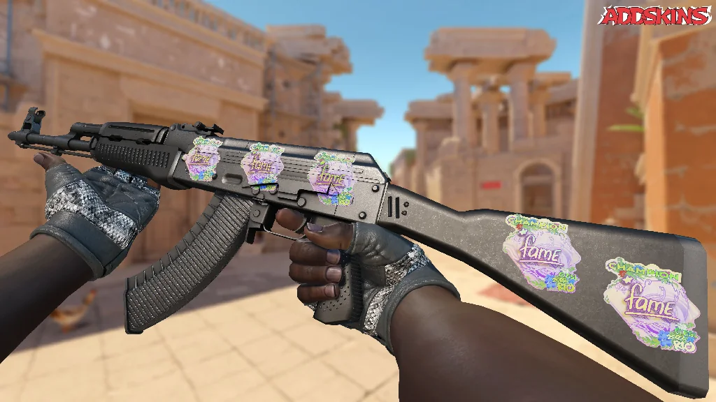 Sticker | fame (Holo, Champion) | Rio 2022 inspecting