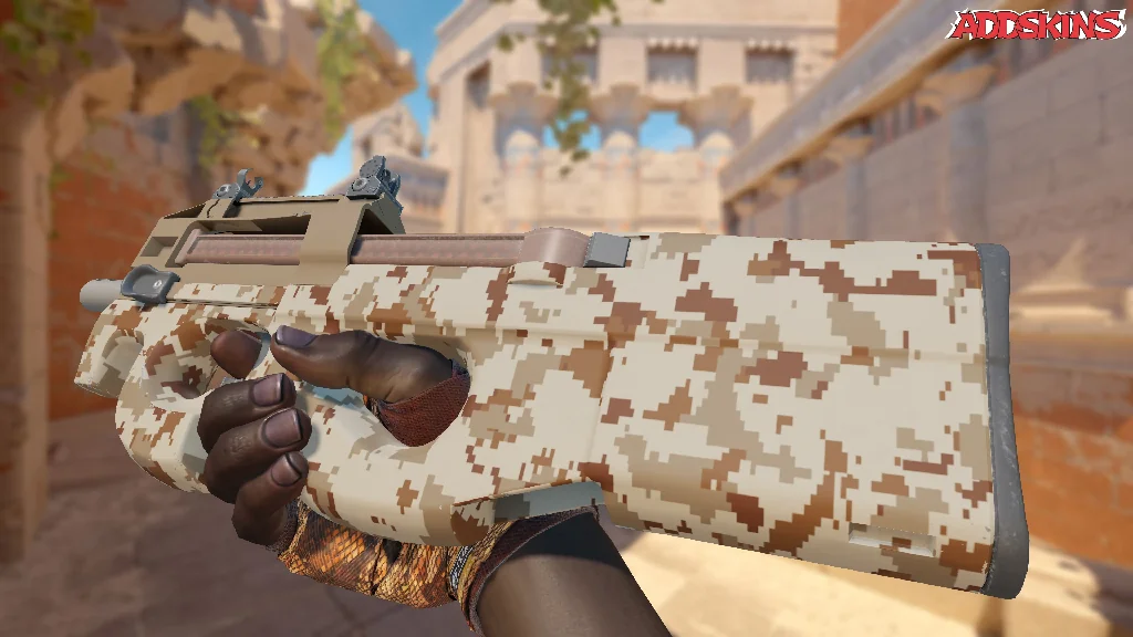 P90 | Desert DDPAT inspecting