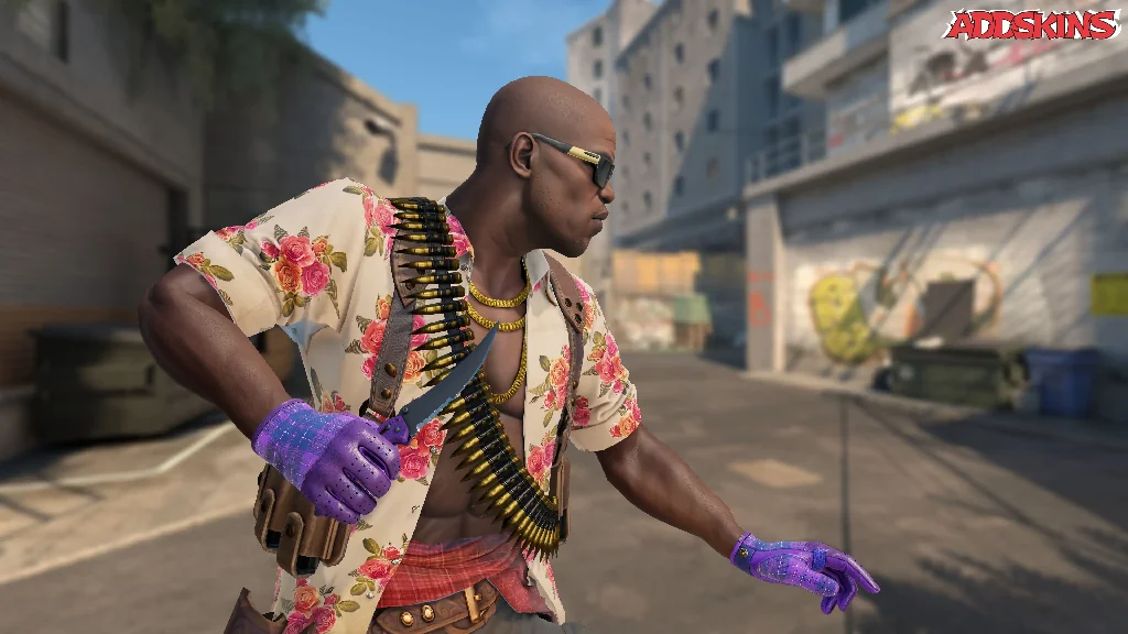 ★ Flip Knife | Ultraviolet pose-3