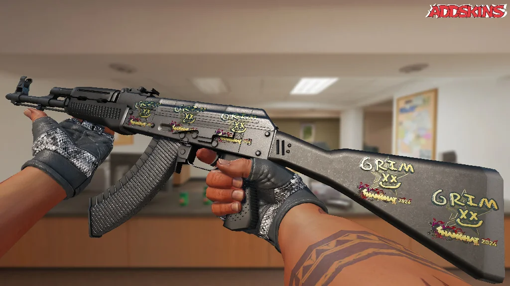 Sticker | Grim (Gold) | Shanghai 2024 inspecting