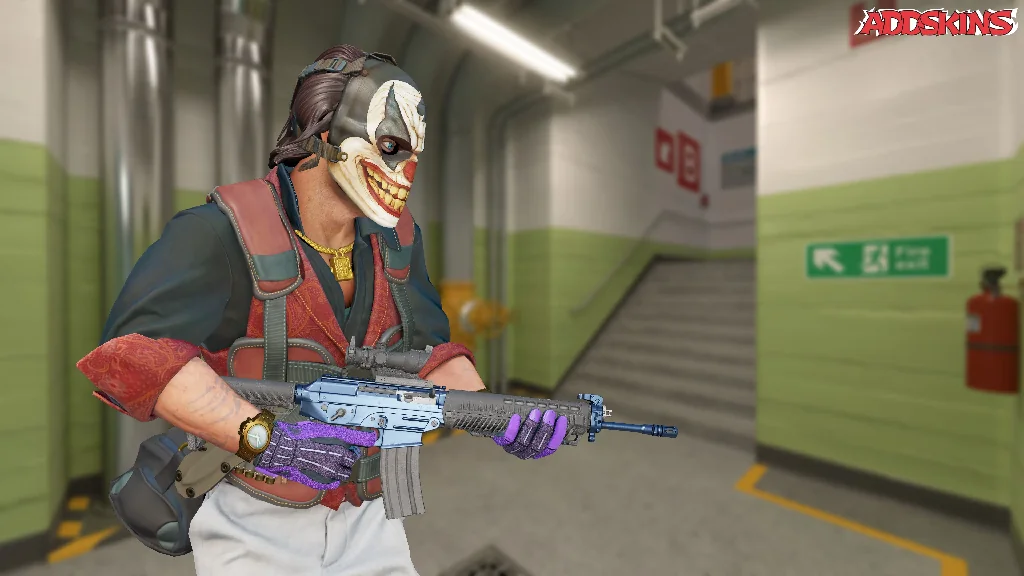 SG 553 | Anodized Navy pose-3