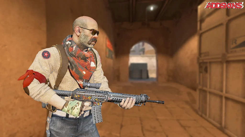 SG 553 | Heavy Metal pose-3