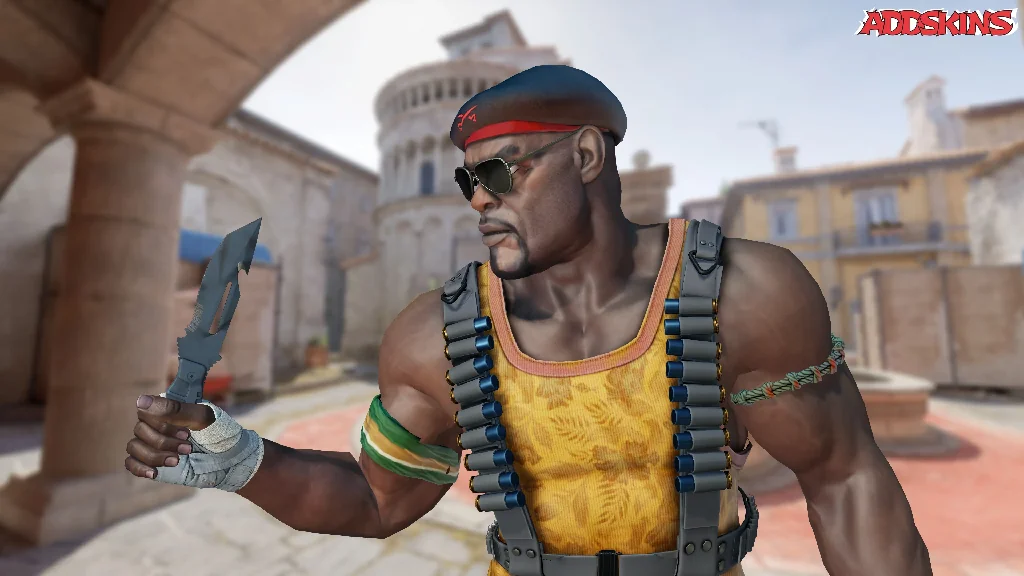 ★ Survival Knife | Night Stripe pose-2