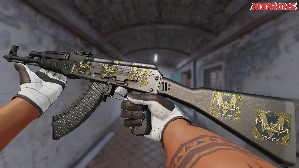 Sticker | mezii (Gold) | Austin 2025 inspecting