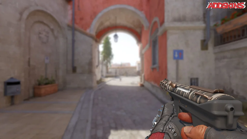 Tec-9 | Tiger Stencil holding
