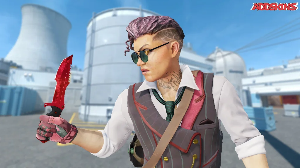 ★ Huntsman Knife | Doppler Ruby pose-2