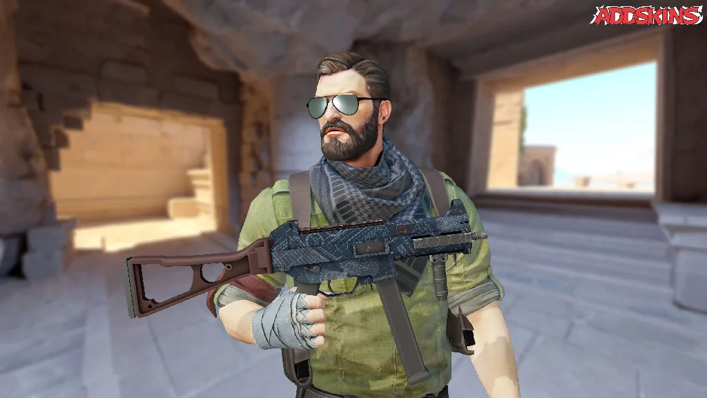 UMP-45 | Facility Dark pose-1