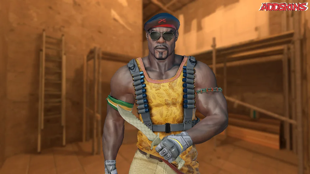 ★ Bowie Knife | Safari Mesh pose-1