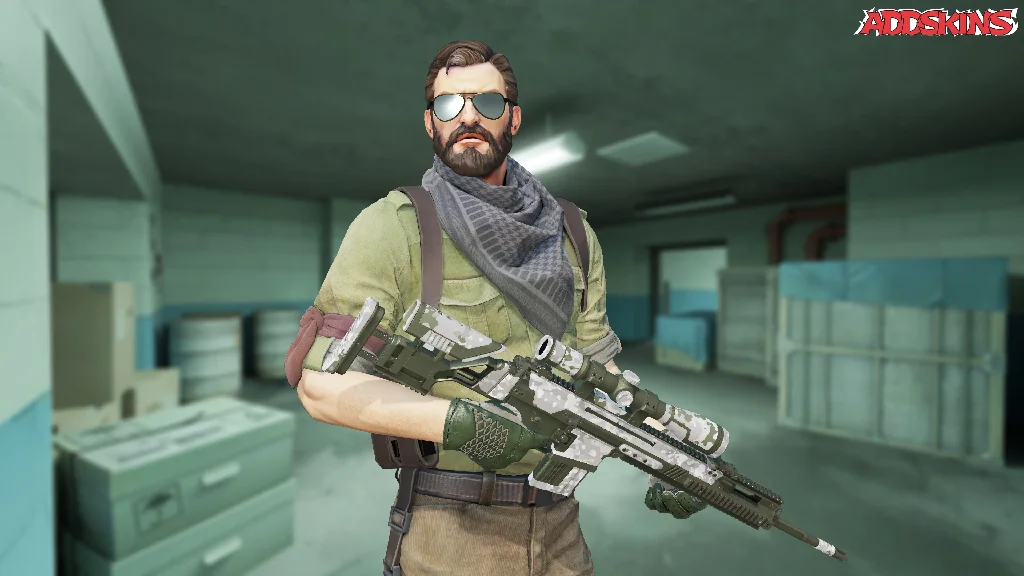 SCAR-20 | Arctic Camo Panels pose-1