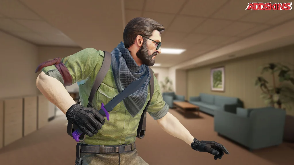 ★ Bowie Knife | Ultraviolet pose-3