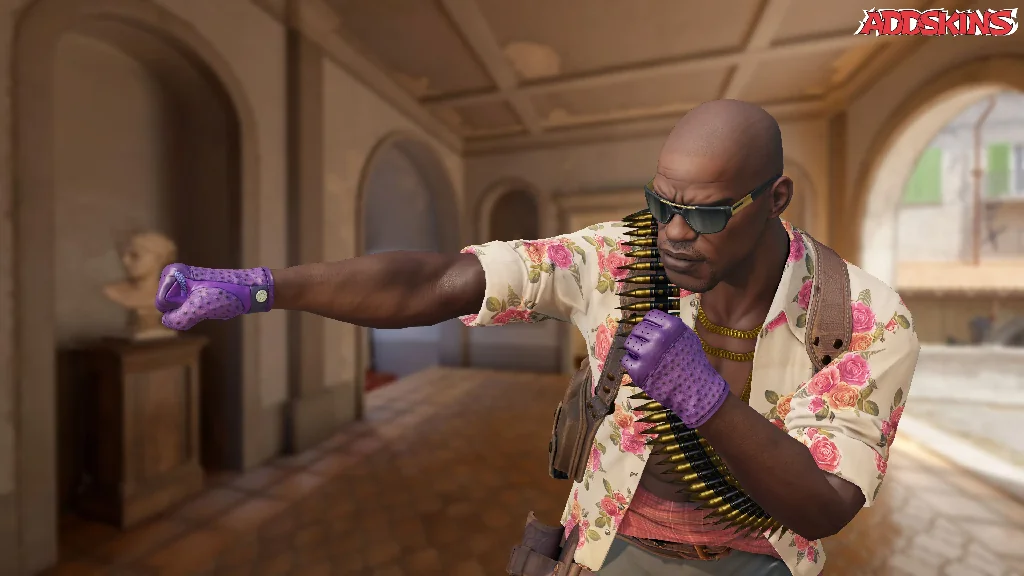 ★ Driver Gloves | Plum Quill pose-3