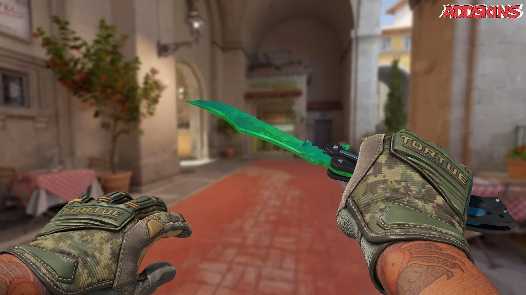 ★ Butterfly Knife | Gamma Doppler Emerald holding