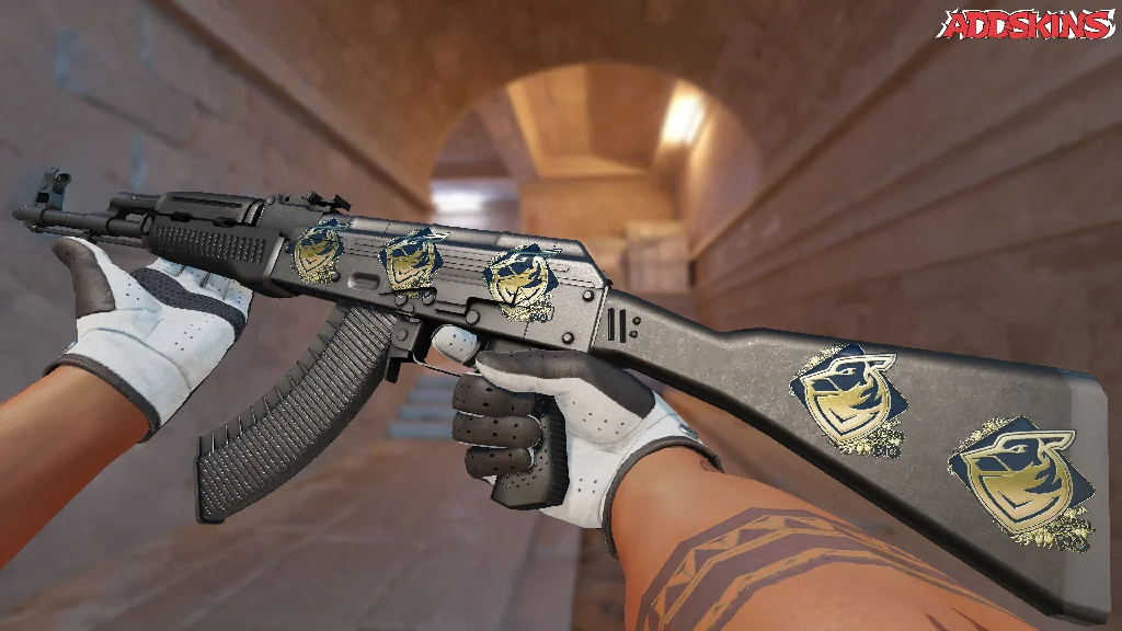 Sticker | Grayhound Gaming (Gold) | Rio 2022 inspecting