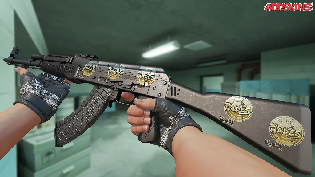 Sticker | hades (Gold) | Paris 2023 inspecting