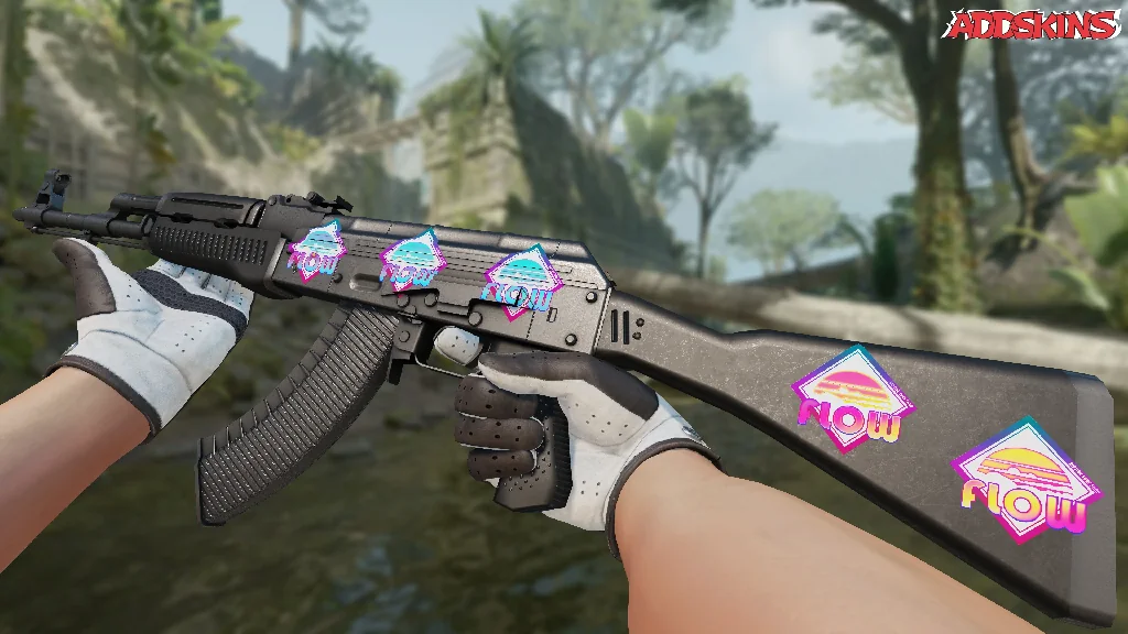 Sticker | Cotton Candy Flow (Holo) inspecting