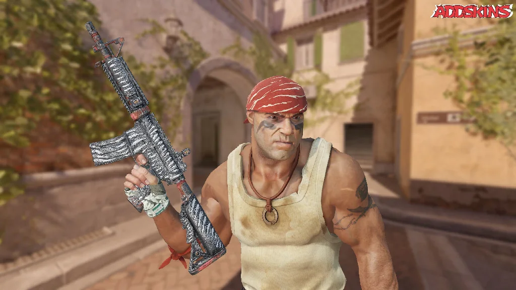 M4A4 | Zubastick pose-2
