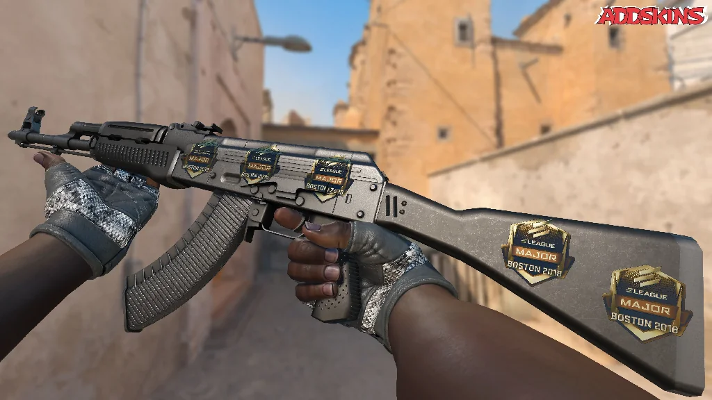 Sticker | ELEAGUE (Gold) | Boston 2018 inspecting