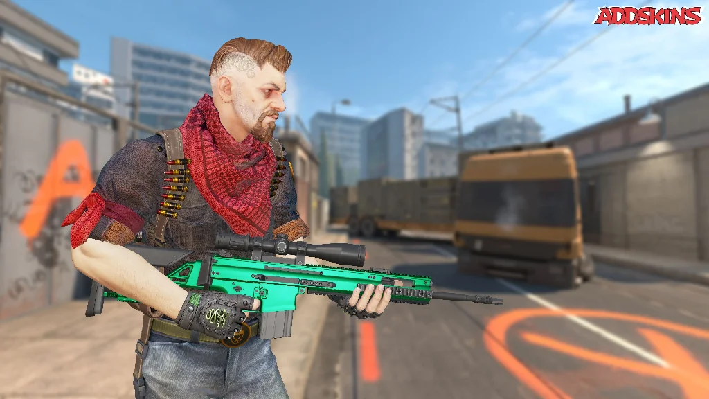 SCAR-20 | Emerald pose-3