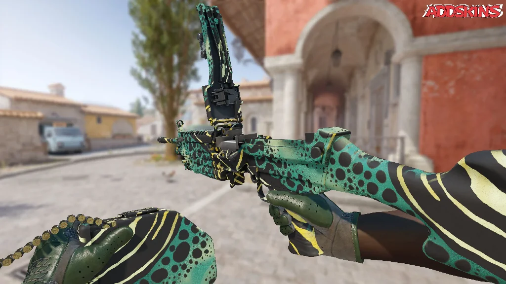 M249 | Emerald Poison Dart reloading