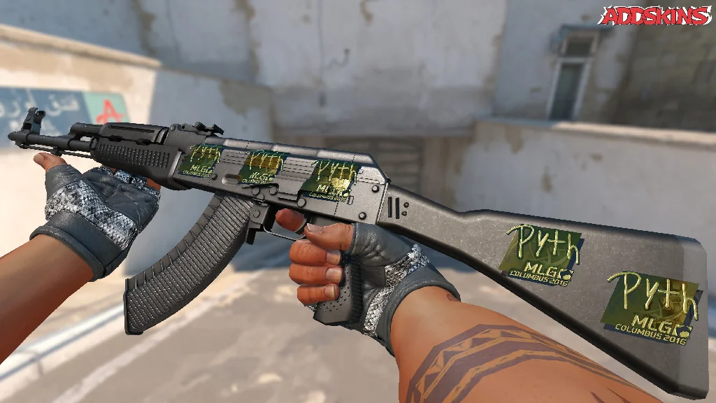Sticker | pyth (Gold) | MLG Columbus 2016 inspecting