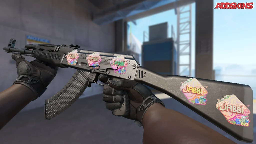 Sticker | jabbi (Holo) | Rio 2022 inspecting