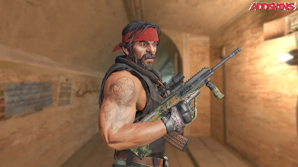 AUG | Commando Company pose-3