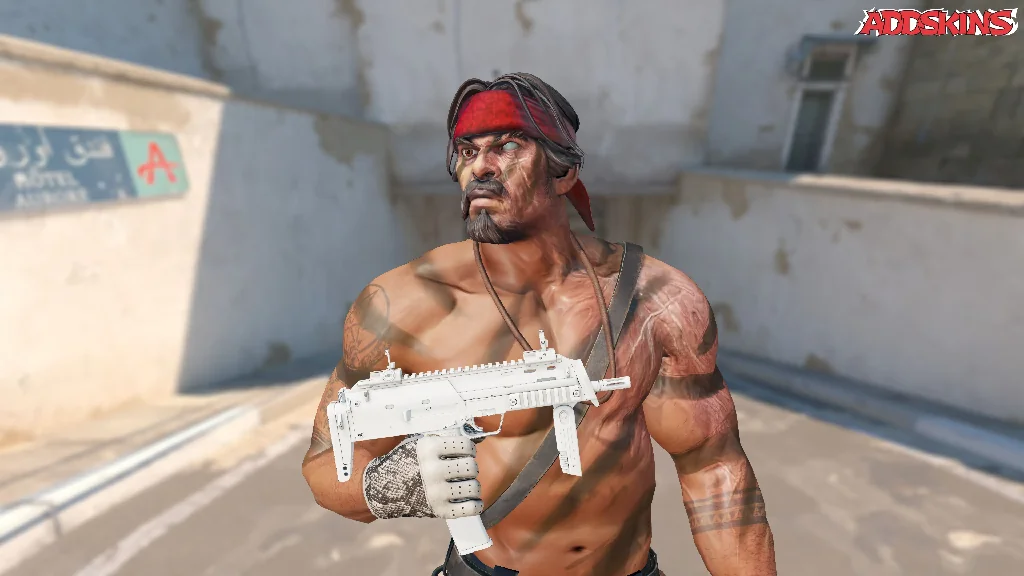 MP7 | Whiteout pose-1