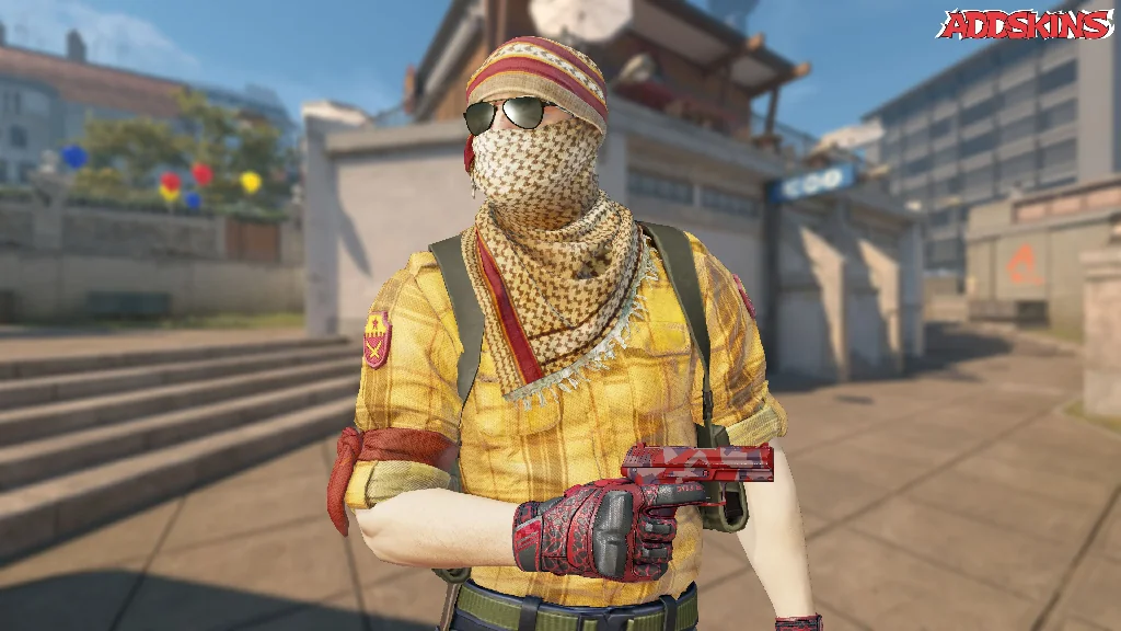 P2000 | Red FragCam pose-1